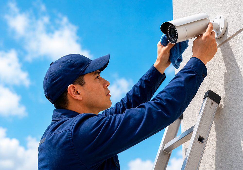 Mantenimiento preventivo de cámaras de seguridad